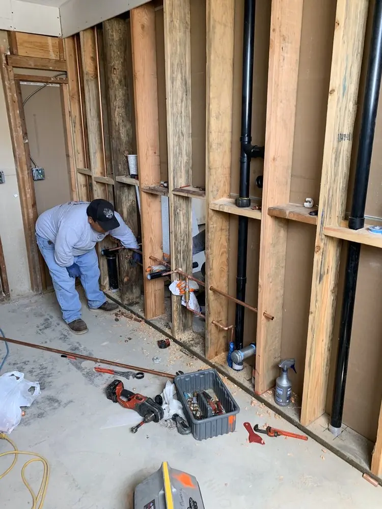 Commercial rough-in plumbing for Gas Line Repair in La Crescenta-Montrose